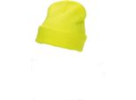 Cappello / Berretto Termico Invernale Unisex Yoko Con Fodera Thinsulate BC1230 (Taglia Unica) (Giallo Neon)
