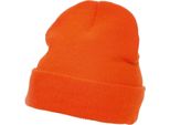 Cappello / Berretto Termico Invernale Unisex Yoko Con Fodera Thinsulate BC1230 (Taglia Unica) (Arancione Neon)