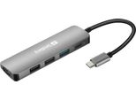 Sandberg Dock USB-C Hdmi+3Xusb+Pd 100W