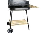 Carrello Per Barbecue A Carbonella Master Grill MG905 Grill 58 X 38 X 83 Cm Su Rotelle