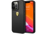 Ferrari Fehcp13Lfcabk Custodia Rigida Per Iphone 13 Pro / 136,1 Czarny/Nero On Track Real Carbon