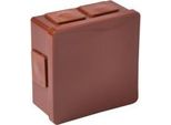 Scatola Da Incasso Marrone Da Inserire 86X86X40 IP55 Viplast 00202