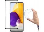 Wozinsky Copertura Completa Flexi Nano Foil Glass Con Cornice Samsung Galaxy A72 4G Nero