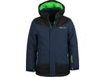 Trollkids Ragazzi Giacca Impermeabile Marina 132-100 Taglia 176