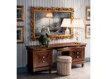 Tavolo Da Toilette Camera Da Letto Specchio Giovani Stile Antico Set Sgabello Legno
