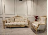 Set Di Divani Classici Da Salotto Arredamento Divano 3+1 Posti