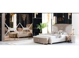 Letto Comodino Armadio 6 Pezzi Camera Da Letto Design Sgabello Moderno