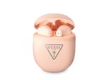 Cuffie Bluetooth Guess Gutwst82Trptws + Docking Station Logo Triangolo Rosa/Rosa