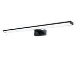Luce Led Sopra Lo Specchio Top Light Chicago Xl IP44 12 W 1200 Lm 4000 K Nero