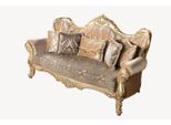 Divano Chesterfield Barocco A Tre Posti Divano D'arredo Divano In Tessuto Oro Divani