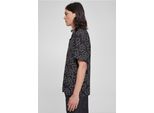 Urban Classics Uomo Viscosa Aop Resort Shirt Blackflower - S