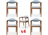 Set Sala Da Pranzo 4X Set Sedie Set Poltrone Set Sala Da Pranzo Gruppo Mobili Gruppo Mobili