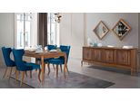 Set Completo Tavolo Da Pranzo 4X Sedie Set Sala Da Pranzo Gruppo Tavolo Legno Tavoli 6Pz