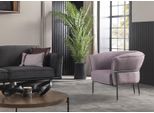 Poltrone Soggiorno Lusso Sedie Relax Club Lounge Mobili Divano Lilla