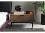 Comodino Comodini Per Camera Da Letto Marrone Consolle Moderna Loft