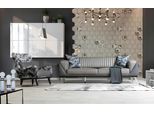 Set Di Divani 3+1 Posti Set Da Salotto Divano Poltrona Divano Nuovo Grigio