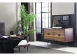 Credenza Viola Armadio Cassettiera Legno Scaffale 141Cm Cassettiera In Pelle Mobili