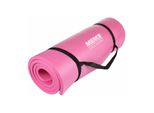 Tappetino Per Esercizi Yoga Nbr 15 Mat Rosa