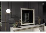 Specchio Lussuoso Specchio Da Parete In Stile Moderno Con Cornice Bianca