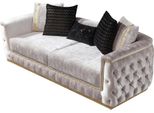 Divano A Tre Posti Divani A 3 Posti Seduta Design Divano Mobili Nuovo Beige