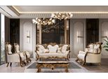 Set Di Divani Barocco Rococò Set Di Divani 3+3+1+1 Tavolino Divano Classico