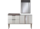 Tavolino Da Toilette Di Design Con Specchio Mobili Per La Camera Da Letto In Stile 2 Pezzi