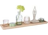 Casablanca 7Tlg. Set, Deko-Ensemble, "Yoga"", Glas, Mdf, Metall, Naturfarben, , L. 12,1 Cm, B. 50 Cm, H. 19 Cm 51566"