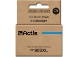 Actis KH-903CR Ink (Replacement For Hp 903XL T6M03AE; Standard; 12 Ml; Cyan) - New Chip