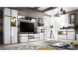 Set 5 Pezzi Soggiorno Mobile Porta Tv Pareti Soggiorno Legno Mobili Moderni Nuovo
