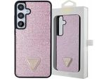 Guess Guhcs24Mhdgppp S24+ S926 RóżOwy/Pink Hardcase Strass Triangle