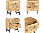 Vidaxl Comodino 40X30X50 Cm In Legno Massiccio Di Mango - Comodino - Comodini - Cassettone - Comodino In Legno