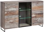 Cassettiera Soggiorno Legno Credenza Legno Mobili Moderni Design Nuovo