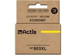 Actis KH-903YR Ink (Replacement For Hp 903XL T6M11AE; Standard; 12 Ml; Yellow) - New Chip