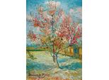 Puzzle Bluebird Kunstpuzzle Vincent Van Gogh Pink Peach Trees 1000 Teile