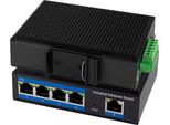 Switch Industriale Fast Ethernet Poe Logilink Professional NS200P, 5 Porte
