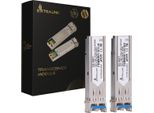 Extralink Sfp 1.25G 2-Pack Moduł Sfp 1,25Gbps, Lc/Upc, 1310Nm, 20Km, Monomodale, Dom