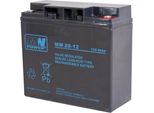 Mw 20-12: Batteria Agm 12V/20Ah 181*77*167 (M5)