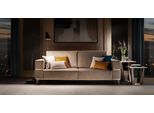 Divano 3 Posti Divano Moderno Imbottito Sedile Divani Tessile Beige Arredoclassic