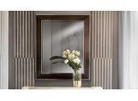 Specchio Da Parete Cornice In Legno Specchio Arredamento Arredoclassico 100X120Cm Cornice In Legno Parete