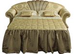 Divano 2 Posti Divano Design Rivestimento Classico Tessuto Letto Funzione Divani