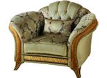 Lusso Tv Classic Poltrona Lounge 1 Posto Tessuto Relax Club Arredoclassic