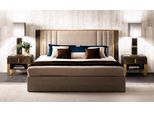 Letto 2X Comodino Design Camera Da Letto 3 Pezzi Classico Lusso Set Letto Mobili