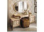 Comodino Specchio Sgabello Set Completo Cassettiera Camera Da Letto Nuova Console 3 Pezzi