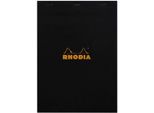 Rhodia 182009C Quaderno Per Scrivere A4 80 Fogli Nero
