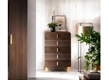 Cassettiera Credenza Credenze 5 Cassetti Mobile Alto Legno Nuovo