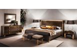 Letto Comodino Cassettiera 4 Pezzi Cameretta Design Letti Moderni