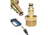 Rosfix Adattatore M22 X 1,5 Per Attacco Rapido – Ottone, Perno Da 14 Mm | Ricambio Per Idropulitrici Nilfisk, Stihl, Gerni