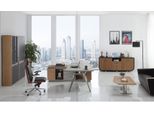 Set Da Lavoro Per Ufficio Tavolo Scaffale Di Design Set Completo Di Mobili 3 Pezzi Nuovo