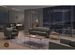 Set Di Divani Moderni Lounge Club Sofas Designer Set Di Sedili Gruppo Di Imbottitura 3+1 Divano