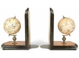 Authentic Models Fermalibri Globe, Fermalibri, Legno Di Noce, Metallo, GL009F